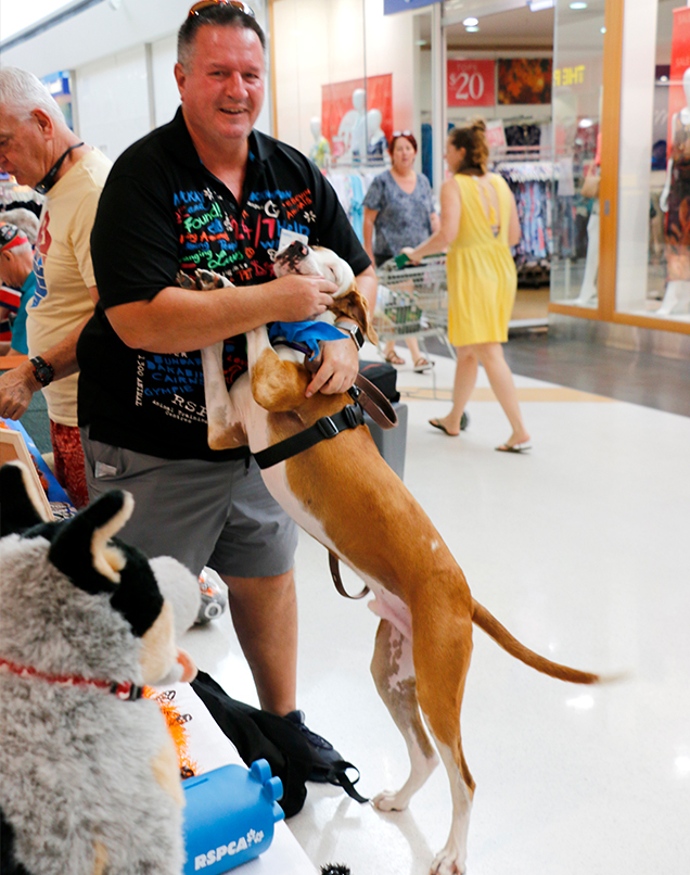 RSPCA Queensland volunteer, John Emeny
